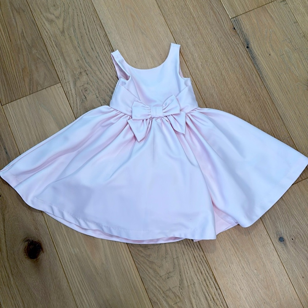 Janie and Jack pink front now dress
